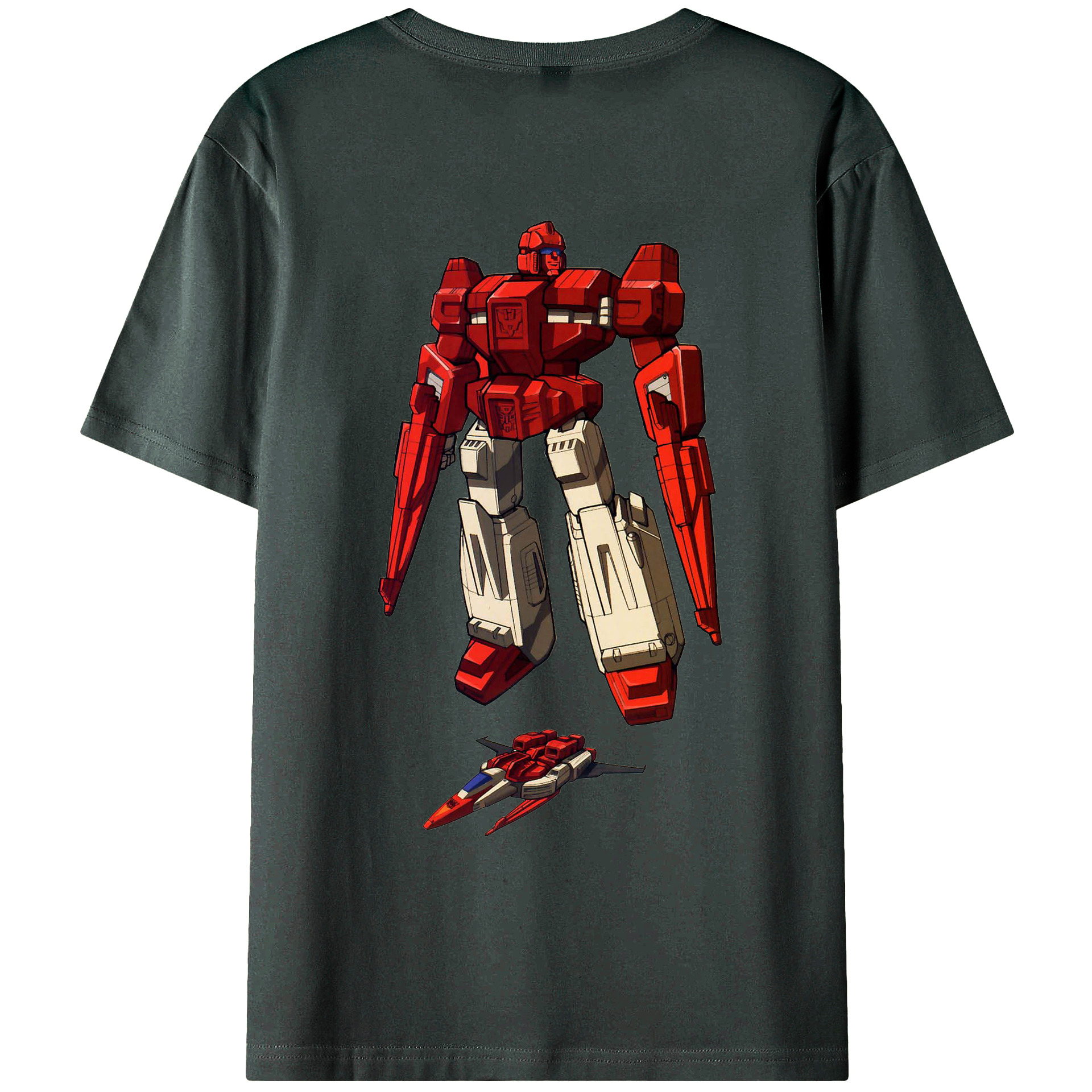 （画像用）  綿100％ メンズ半袖Tシャツ（バックプリント） 通気性